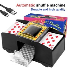 Automatic Cards Shuffler Sorter Casino Playing Poker 1/2/3/4 Deck Game Machine
