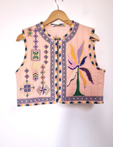 Zara quilted vest size - size, s