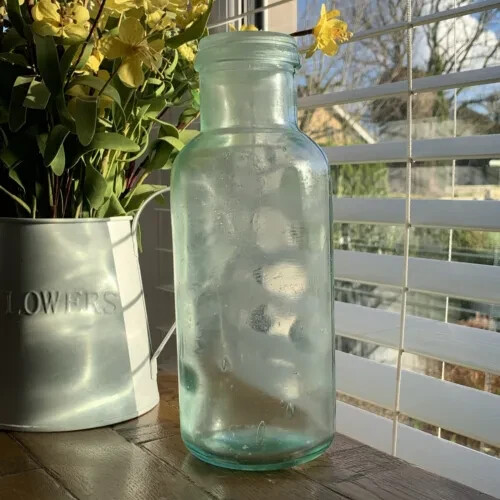 Vintage aqua glass old - vintage,