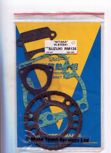 Top end gasket - end, set