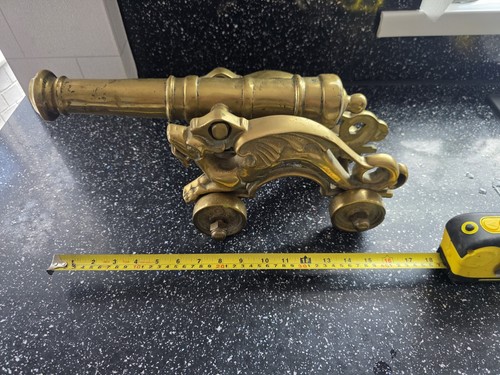 Large solid brass dragon - large,