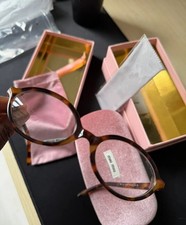 Miu Miu Glasses Frames MU01XV 19P1O1 Light Havana Women