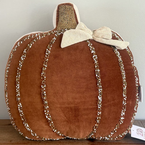 Shabby chic brown beaded - brown,