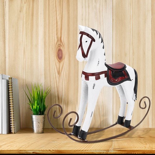 Handmade wooden rocking horse - wooden,