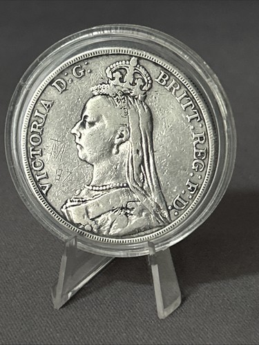 Queen victoria silver crown - queen,