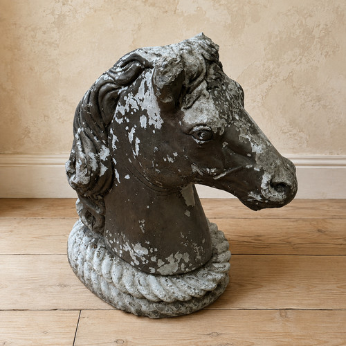 Equestrian horse head bust - horse,
