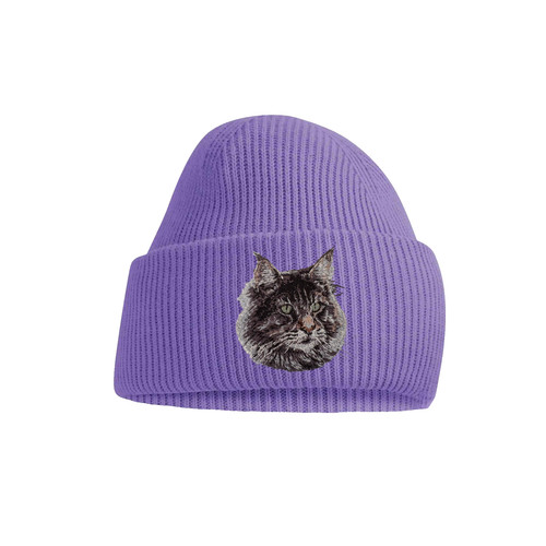 Maine coon cat beanie - cat,
