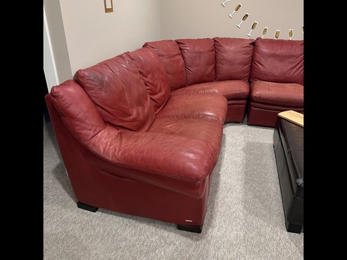 Natuzzi extended sofa 114 by - 114",