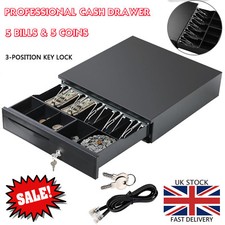 Cash Drawer Box W/ 5 Bills 5