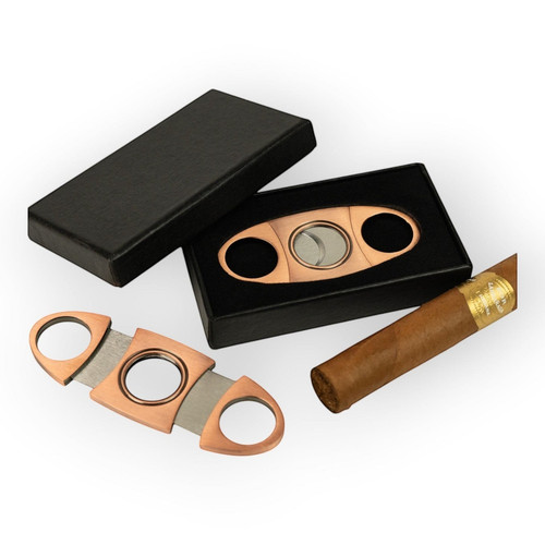 Cigar cutter with gift - cigar, box
