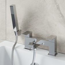 Modern Chrome Bathroom Square