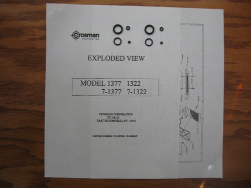 Crosman 1322 1377 two seal - two,