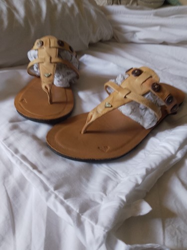 Roxy boho women tan leather - , women's