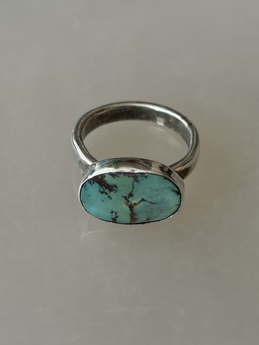 Green turquoise and silver - and,