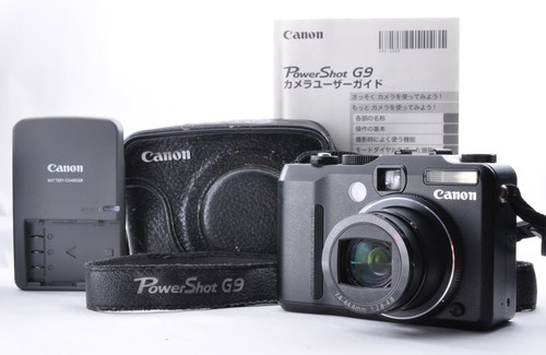 Canon powershot black - g9,