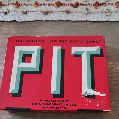 Pit waddingtons vintage - pit, card