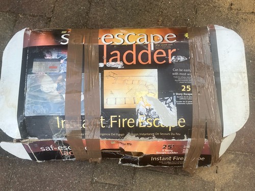 Saf escape fire - fire, ladder