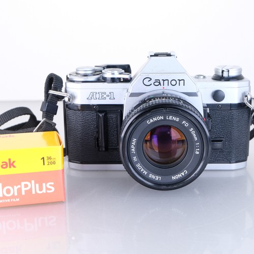 Canon 35mm slr film - ae-1,