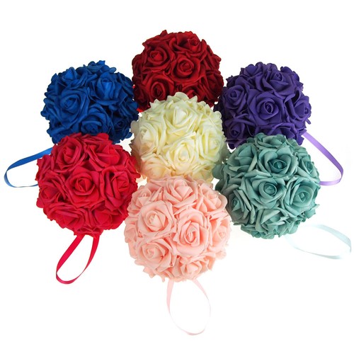 Soft touch foam kissing balls - soft,