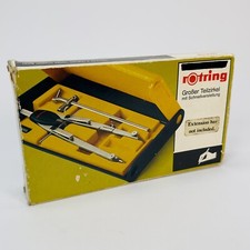 Vintage Rotring Compass & Case