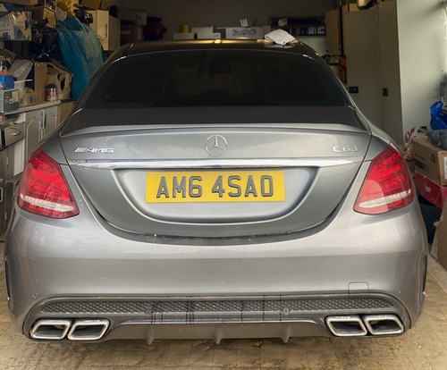 Asad amg private number - number, plate