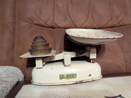 Harper old metal scale with