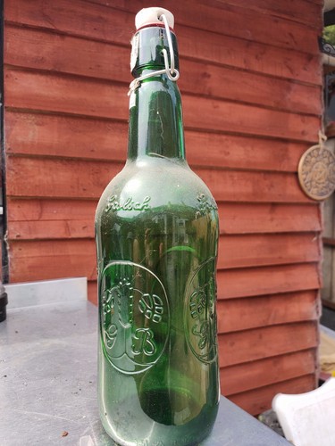 Grolsch glass large bottle - grolsch,