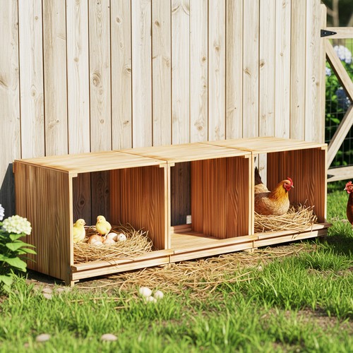Durable wooden chicken nesting - durable,
