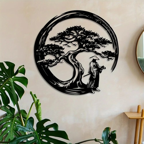 Bonsai tree torii gate metal - tree,