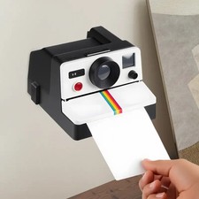 LAST 2 ! New Polaroll Polaroid Camera Novelty Gift Toilet RollPaper Holder Boxed