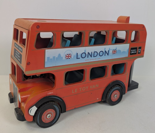 London bus toy van - bus,