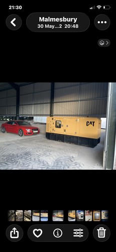 Caterpillar 110 kva generator - caterpillar,