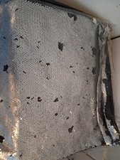 Sensory Sequin Silver Cushoin