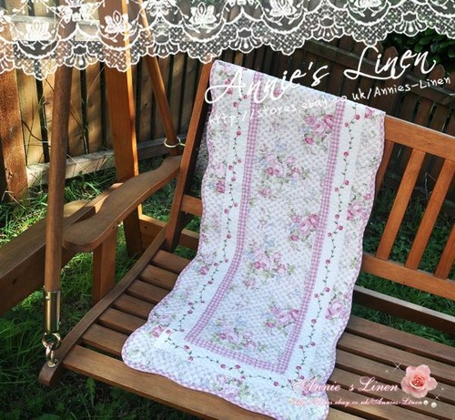 Handmade pink country - handmade, quilted