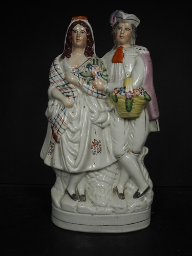 Antique staffordshire pottery - antique,