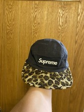 Supreme Leopard Brim Camp Cap