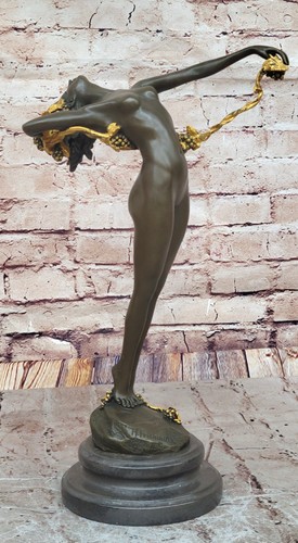 Signed frishmuth bronze - signed:, h.