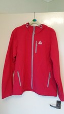 LADIES ICEPEAK SOFTSHELL HOODED JACKET SZ 44