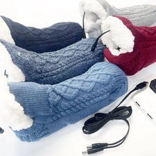 Universal Winter Warm Socks USB Charging Foot Warmer Foot Electric Floor Socks