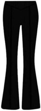 Miss Sexies Ladies Girls School Trousers Black Boot Cut Stretch Hipster