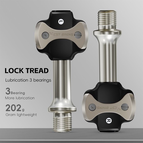 Road bike self locking - road, pedals
