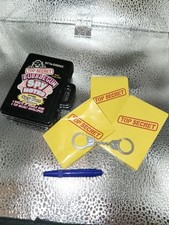 Vintage 1999 iCandy SPY NOTES Bubble Gum BLACK SUITCASE 3.5” Candy Container