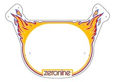 Zeronine Bmx Number Plate Old