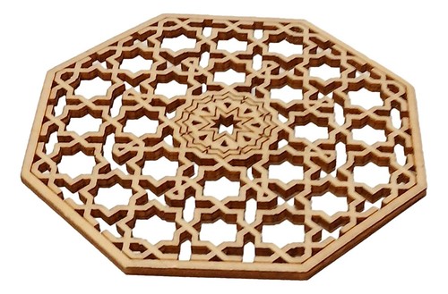 Moroccan pattern wooden - moroccan,