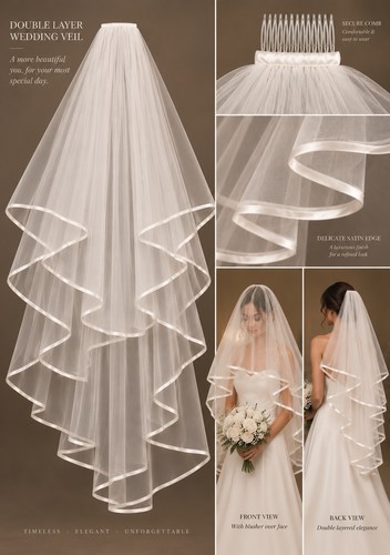 Elegant ivory two - elegant, two‑tier
