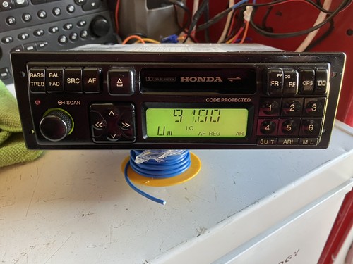 Honda blaupunkt car - honda, stereo