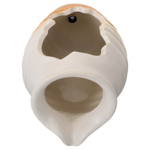 Ceramic pond spitter white - spitter,