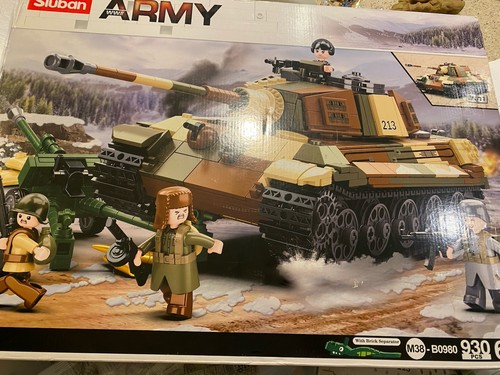 Sluban king tiger german tank - king,