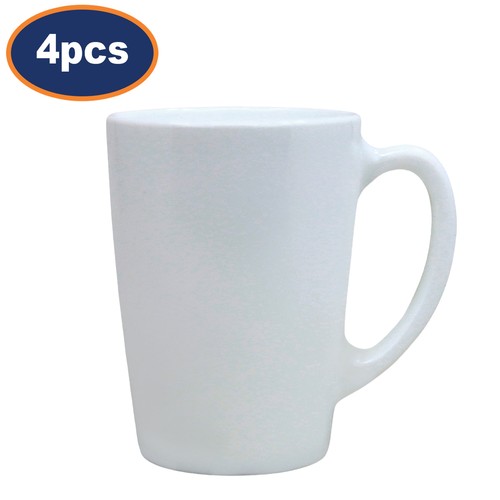 Luminarc coffee mug white - coffee, opal