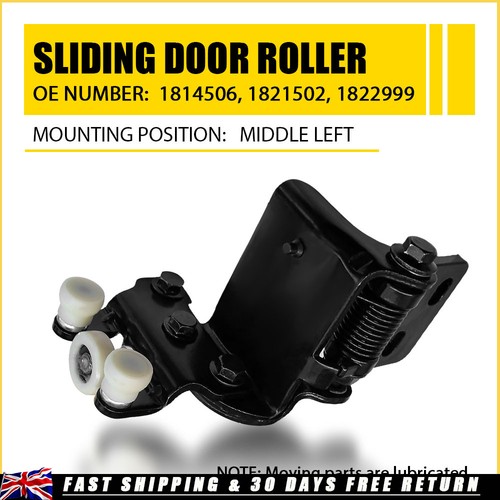 Left side sliding door - left, hinge